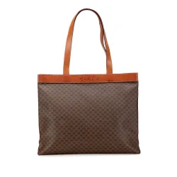 Macadam Coated Canvas Tote