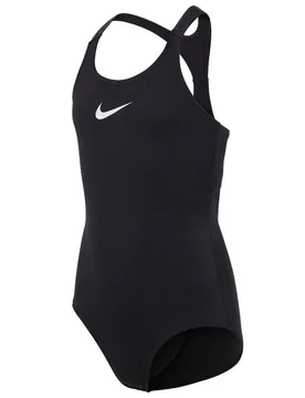 Essential Racerback Swimsuit Black 14-15 Years Girls - Nike Swim - FashionsVida
