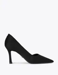 Stiletto Heel Pointed Court Shoes Black female