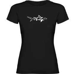 Maglietta A Maniche Corte Da Donna Shark Tribal