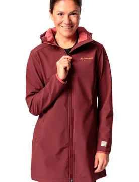 Moena softshell chaqueta softshell mujer Rojo (42) - VAUDE - FashionsVida