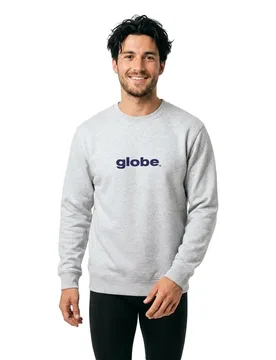 Sweat-shirt O.g Crew Grey Marle L - Globe - FashionsVida