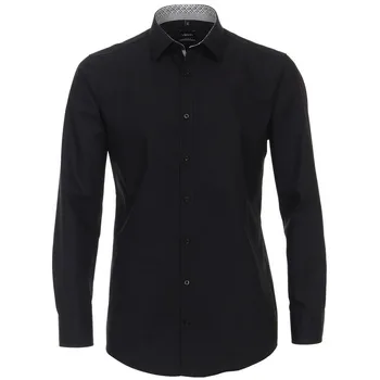 Hemdbluse Langarm Freizeithemd Für Herren Eu 38;Eu 40 Male - Venti - FashionsVida