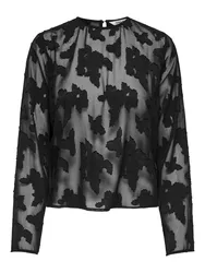 ONLLEIDY LIFE LS BURN OUT TOP WVN feale