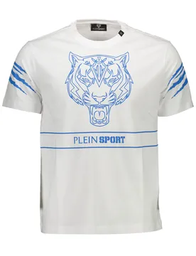 Herren KURZARM-T-SHIRT Weiß TIPS102_26D1FFB_BIANCO01WH