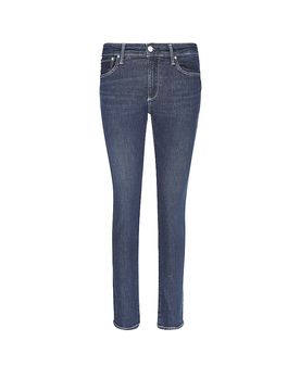 Jeans Slim Fit dunkelblau 31 damen