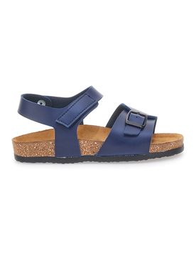 Sandali blu con fibbia e cinturino regolabile 257A080SR 33