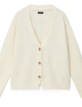 Cardigan Miss Beige Dimity XL - Napapijri - FashionsVida