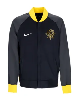 Felpa Leggera College Uomo Nba City Edition Dri-fit Showtime Full-zip Jacket Golwar Black/anthracite/amarillo/white - NIKE NBA - FashionsVida