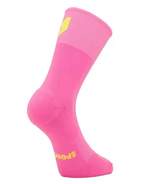 Marathon Pink Socks Pink UK 12-13.5 Men,Women - Sporcks - FashionsVida