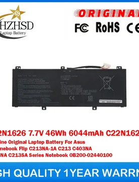 C22N1626 7.7V 46Wh 6044mAh C22N1626-1 Genuine Original Laptop Battery For Asus Chromebook Flip C213NA-1A C403NA C213NA C213SA - Aliexpress - FashionsVida