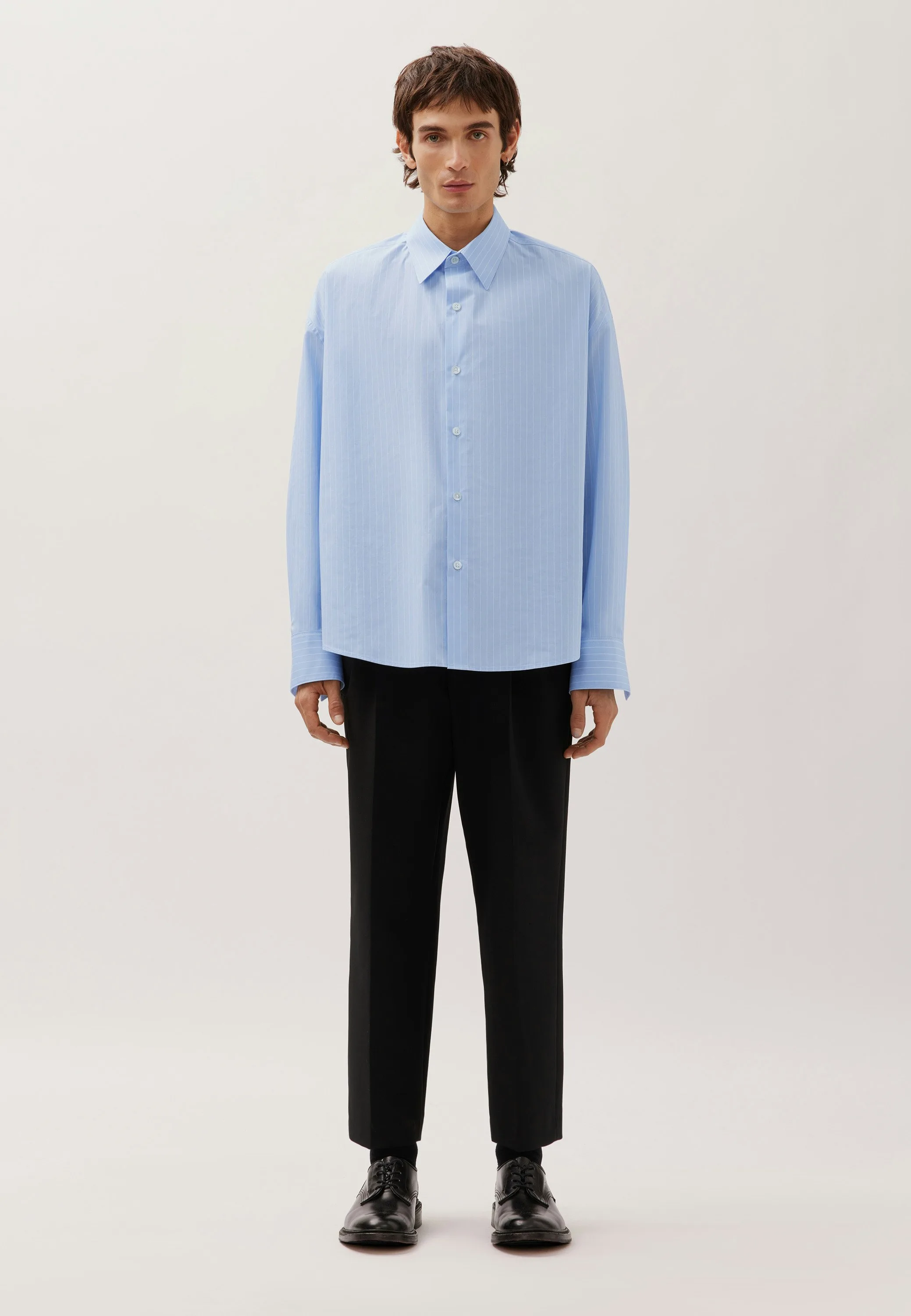 Oversized Boxy Hemd aus Baumwolle Blau XL - Seidensticker.com - FashionsVida