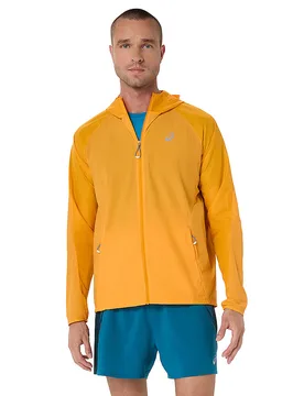 Giacca da running da uomo Road Packable arancione M - Asics - FashionsVida