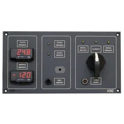 Batteries Security Panel Black for Comunications Gmdss unisex