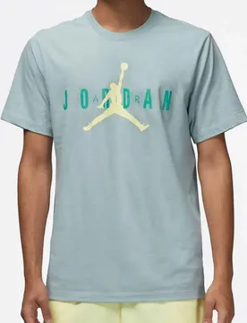 Maglietta A Maniche Corte Air Wordmark Blue XL - Jordan - FashionsVida