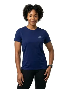 T-shirt à Manches Courtes Nina Bellwether Blue XS - Napapijri - FashionsVida