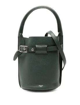 Nano Leather Big Bucket Bag - Celine - FashionsVida