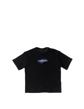 T-shirt girocollo NERO 12