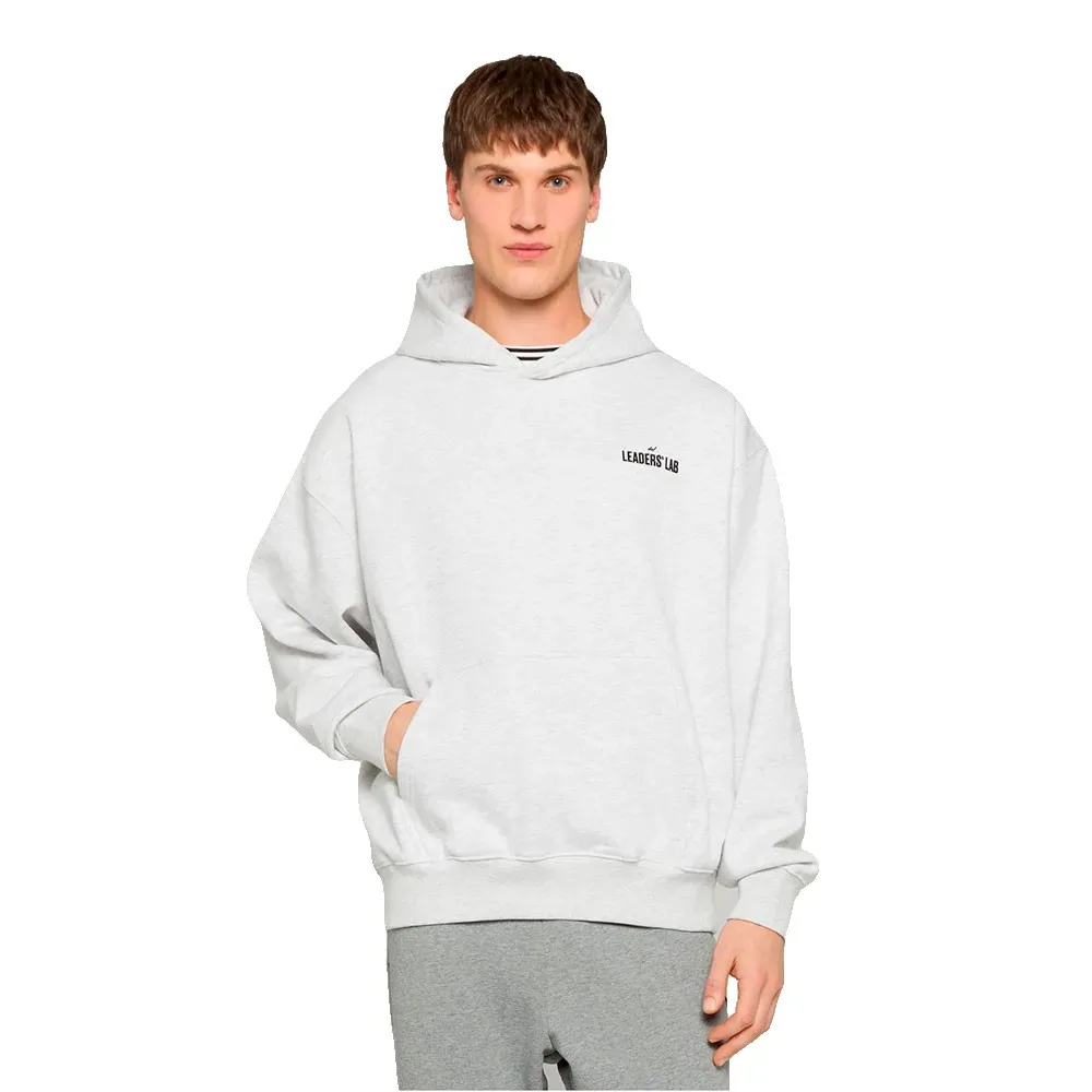 Sweat à Capuche Leader´s Lab Grey Melange L - Def - FashionsVida