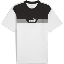 Power colorbloc camiseta manga corta hombre Negro (XL)