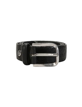 Cinturón de cuero negro 95