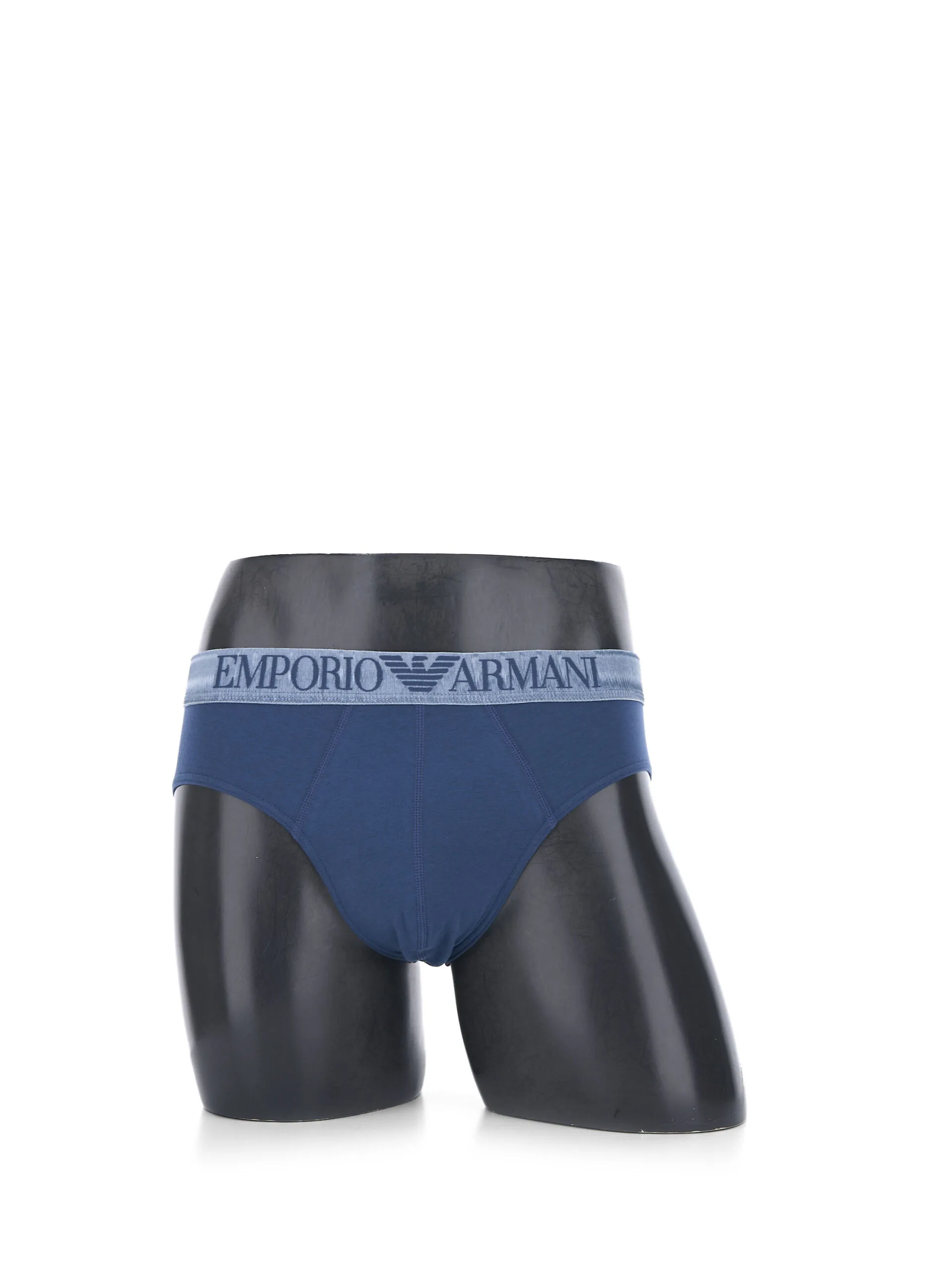 Emporio Armani Set 3 slip BLU S - Emporio armani - FashionsVida