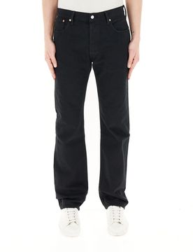 Jeans in cotone LEVI'S NERO 38