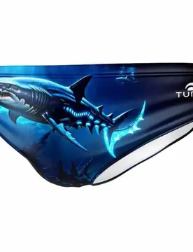 Shark Dive Swimming Brief Navy 2XL Men - TURBO - FashionsVida