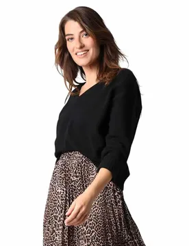 Deeluxe Pull Nadissa Black XL Femme - Deeluxe - FashionsVida