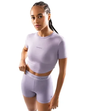 T-shirt à Manches Courtes Harmony Purple M - Siroko - FashionsVida