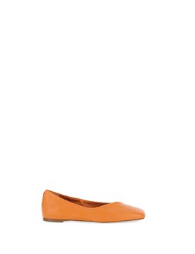 Ballerine in pelle ARANCIONE 40