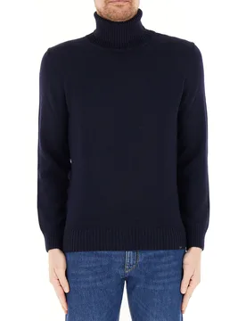 Dolcevita in lana BLU SCURO M - Paul & Shark - FashionsVida