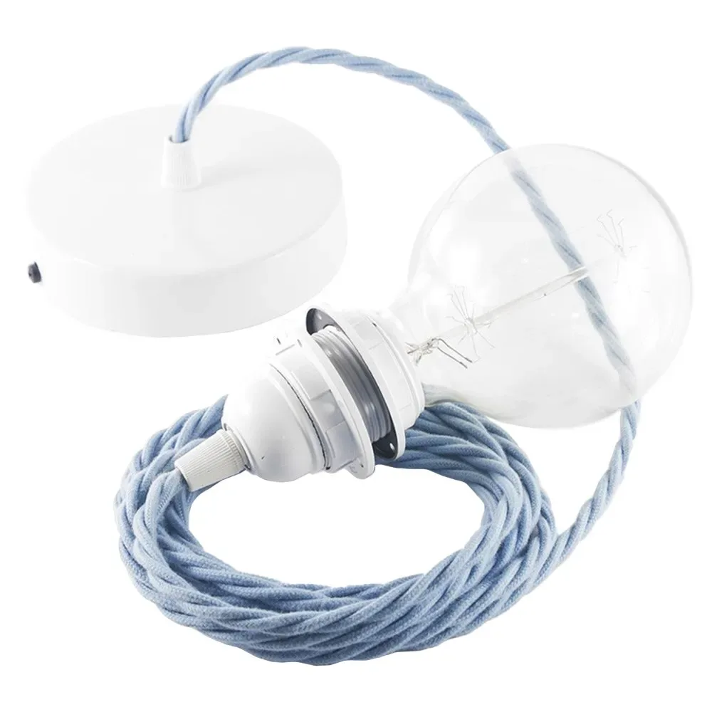 Cables Lampe Suspendue Pendel Pour Abat-jour Tc53 1 M Ocean / White One Size - Creative - FashionsVida