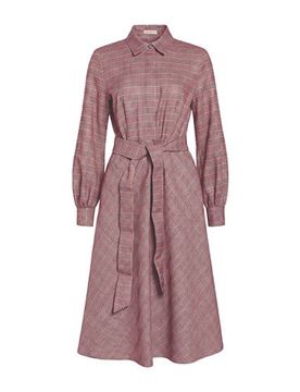 Vestido midi Mujer Rojo 38,40,42,44 Mujer