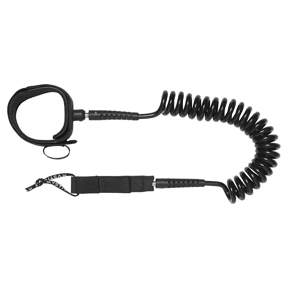 Leash De Surf Wing Boardleash Calf 6ft Black One Size unisex - Mystic - FashionsVida