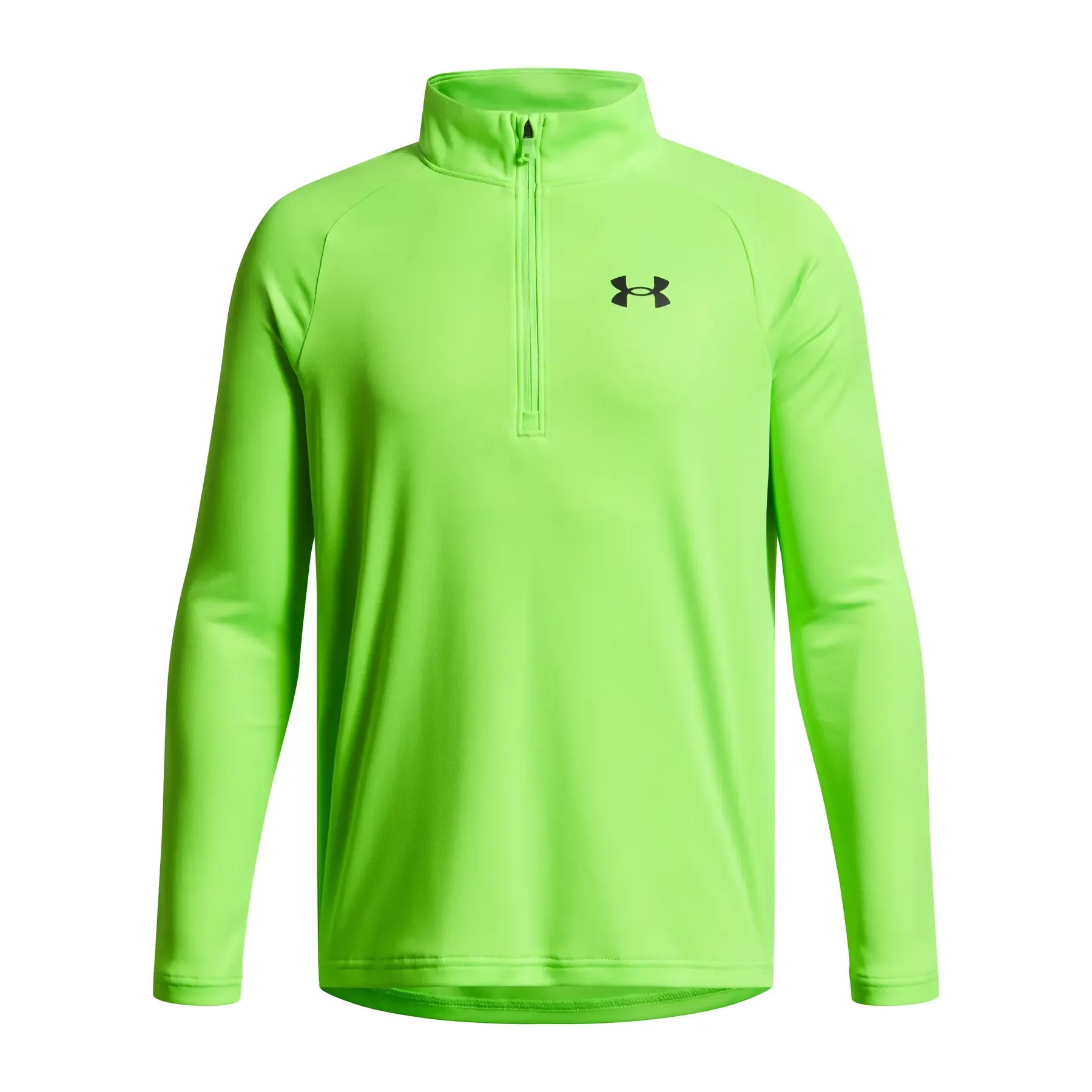 Kinder Trainingsoberteil 1/2 Reißverschluss Tech 2.0 - Vert - male - Size: 10/12 ans - Under armour - FashionsVida