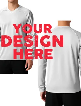 Customized Long sleeve shirt Jersey Spring/autumn Men Women Sportswear Football Jersey V-Neck Custom T-Shirt Fashion y2k Top - Aliexpress - FashionsVida