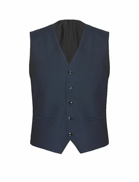 Anzugweste Birdsey azul 102 - Cg - Club Of Gents - FashionsVida
