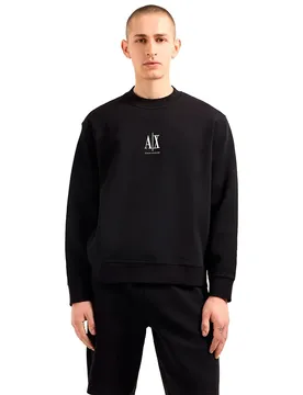 Exchange Sweat-shirt Xm000368a_f10818u Black 2XL