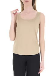LINKS Blusa smanicata BEIGE 48