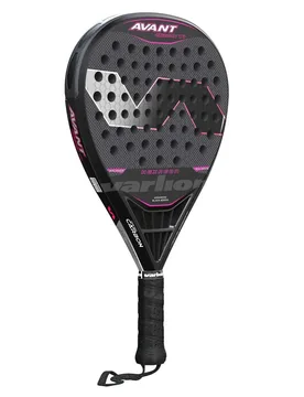 Avant C Ti Difusor Black Padel Racket Black / Grey / Pink One Size - Varlion - FashionsVida
