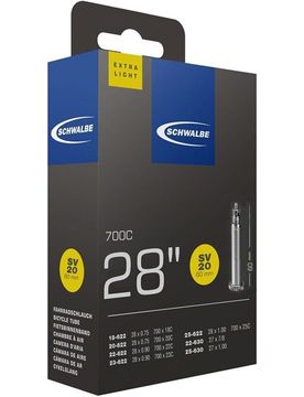 X7/8/28x3/4 extra ligera fv 60 mm cámara bicicleta mtb (UNICA)