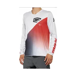 Maglia MTB R-CORE X GREY RED maniche lunghe