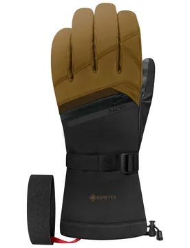 Skihandschuhe aus GORE-TEX ePE Graven 7 Black Brown für Herren aus Softshell Größe XXL Braun - Racer - FashionsVida