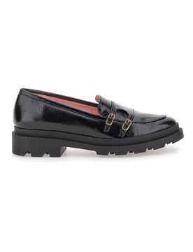 Mocassino Vernice Nera 3666FC 41