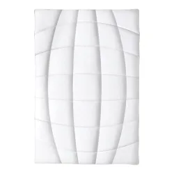 Duo-Light-Steppbett "Soft" weiss