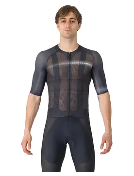 Maglia A Maniche Corte Climber´s A/c Black / Dark Grey - Castelli - FashionsVida