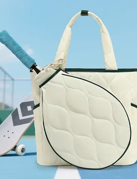 Women Tennis Racquet Tote Bag Large Capacity Nylon Badminton Squash Pickleball Padel Sport Bag Portable Tennis Handbag Accessory - Aliexpress - FashionsVida