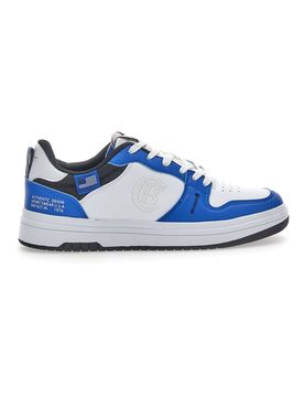 Sneakers Funky Pop Bianche e Blu 40