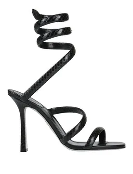 Sandalias Mujer Negro 36.5 Mujer - Rene' Caovilla - FashionsVida
